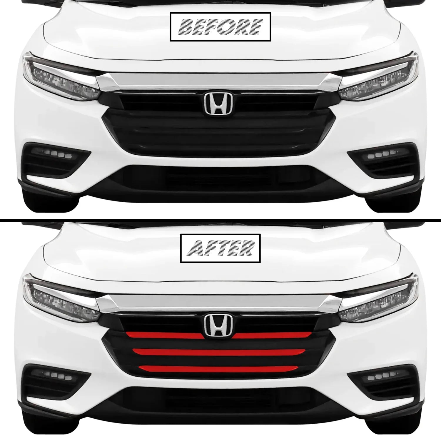 2019-2022 Honda Insight | Front Grill Redout PreCut Vinyl Wrap