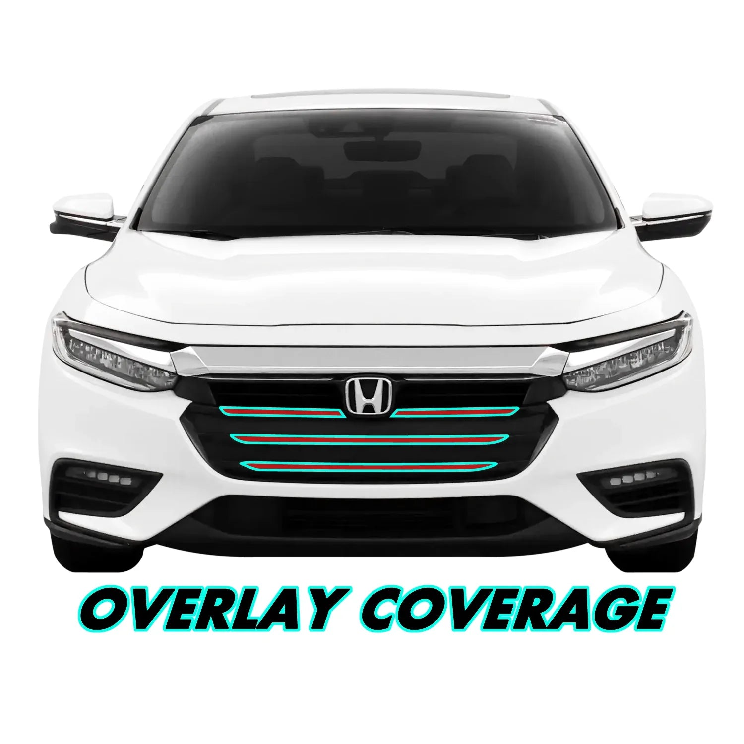 2019-2022 Honda Insight | Front Grill Redout PreCut Vinyl Wrap