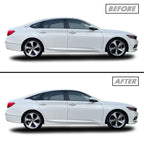 2018-2022 Honda Accord | Window Trim Chrome Delete PreCut Vinyl Wrap