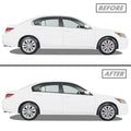 2008-2012 Honda Accord Sedan | Window Trim Chrome Delete PreCut Vinyl Wrap