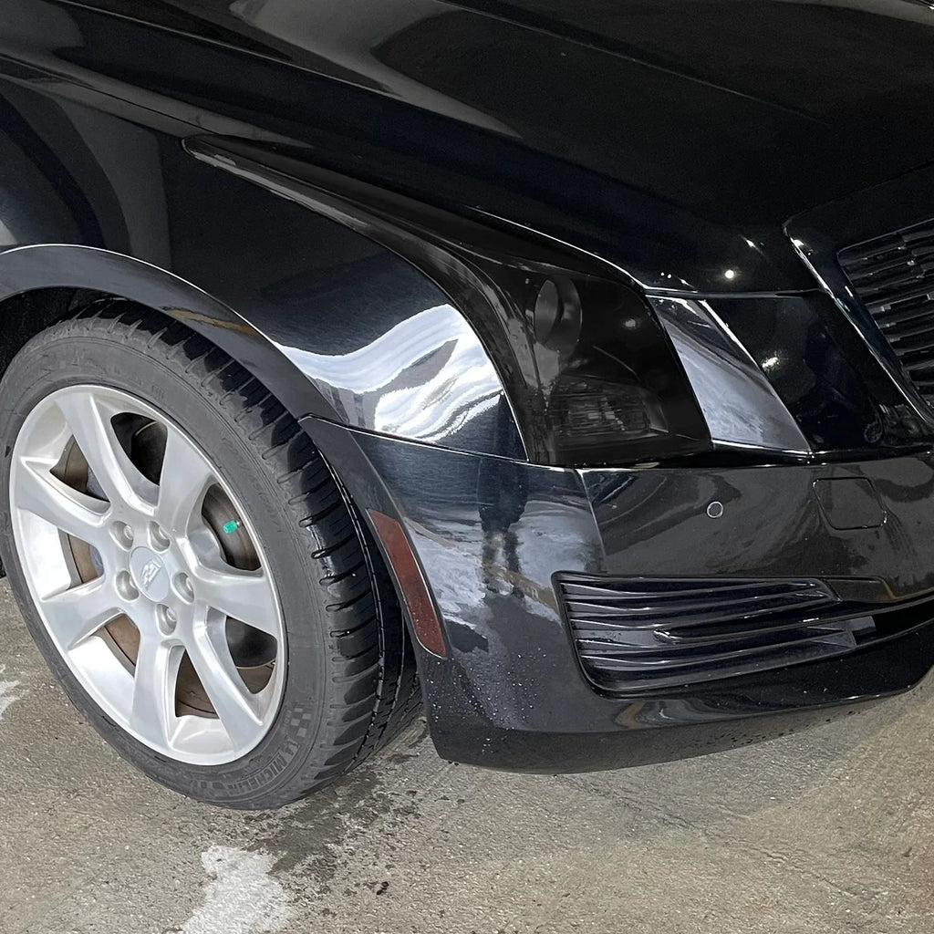 2013-2019 Cadillac ATS | Headlight PreCut Tint Overlays