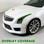 2013-2019 Cadillac ATS | Headlight PreCut Tint Overlays
