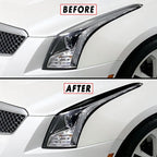 2013-2019 Cadillac ATS | Headlight Eyelid PreCut Vinyl Overlays