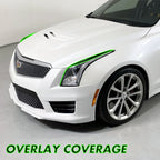 2013-2019 Cadillac ATS | Headlight Eyelid PreCut Vinyl Overlays