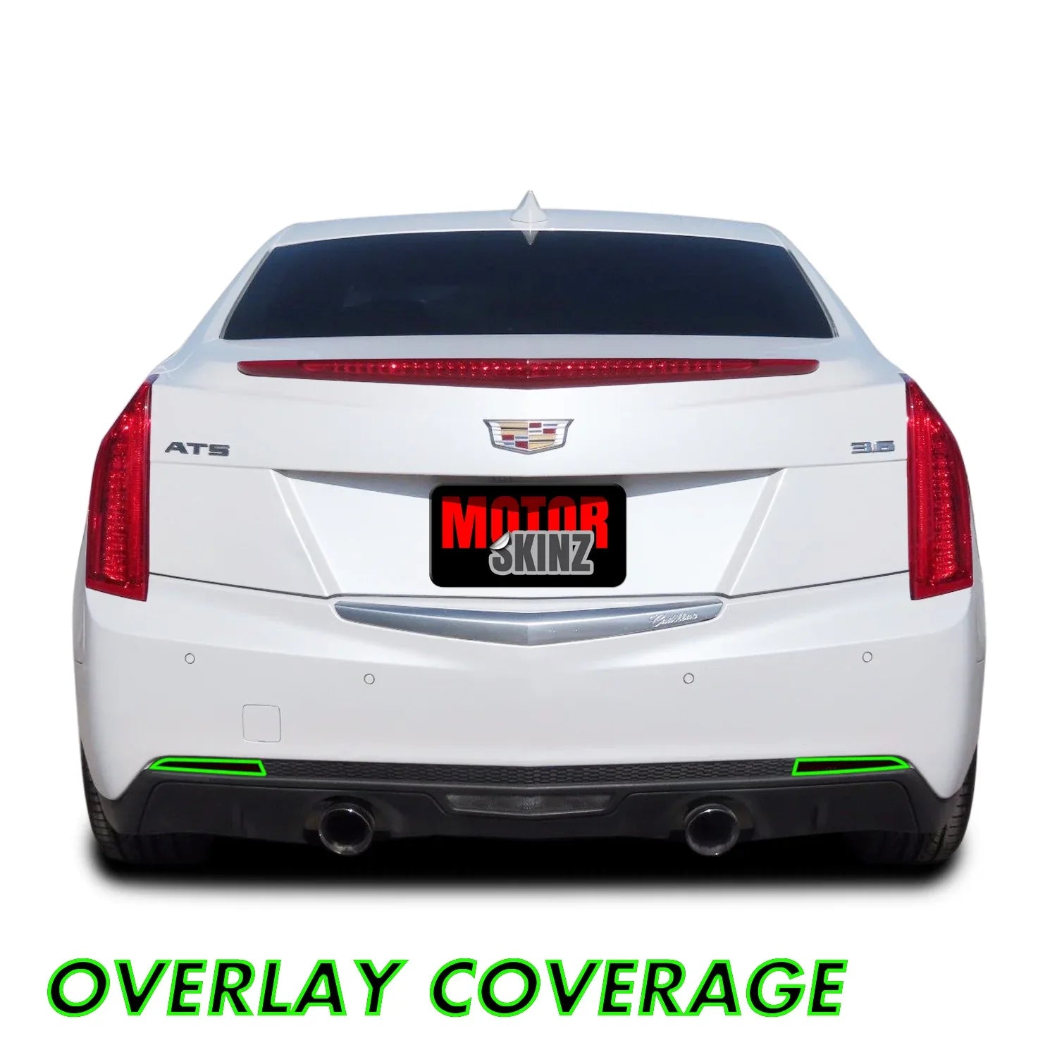 2013-2019 Cadillac ATS | Reflector PreCut Tint Overlays