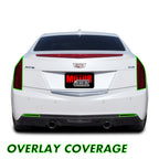 2013-2018 Cadillac ATS Sedan | Tail Light PreCut Tint Overlays