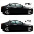 2013-2018 Cadillac ATS Sedan | Window Trim Chrome Delete PreCut Vinyl Wrap