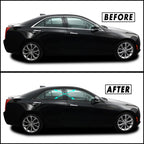 2013-2018 Cadillac ATS Sedan | Window Trim Chrome Delete PreCut Vinyl Wrap