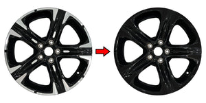 2021-2023 Kia K5 GT-Line | 18" Sport Wheel Rim Chrome Delete PreCut Vinyl Wrap
