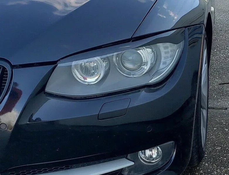 2011-2013 BMW 3 Series E92 E93 | Headlight Eyelid PreCut Vinyl Overlays