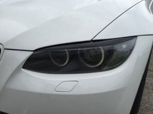 2007-2010 BMW 3 Series E92 E93 | Headlight Eyelid PreCut Vinyl Overlays