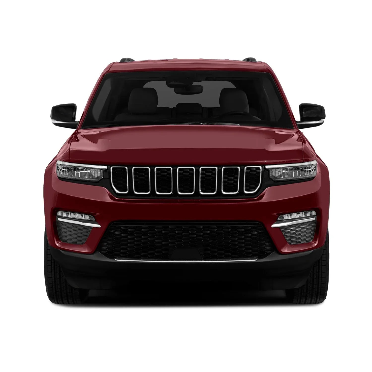 2022-2025 Jeep Grand Cherokee | Front Bumper Trim Chrome Delete PreCut Vinyl Wrap