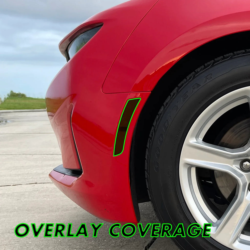 2016-2024 Chevrolet Camaro | Side Marker & Reflector PreCut Tint Overlays