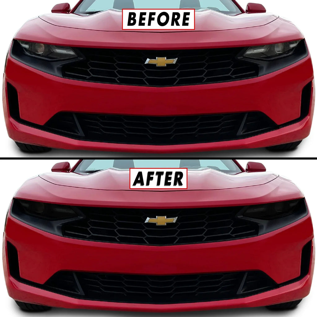 2019-2024 Chevrolet Camaro | Headlight PreCut Tint Overlays