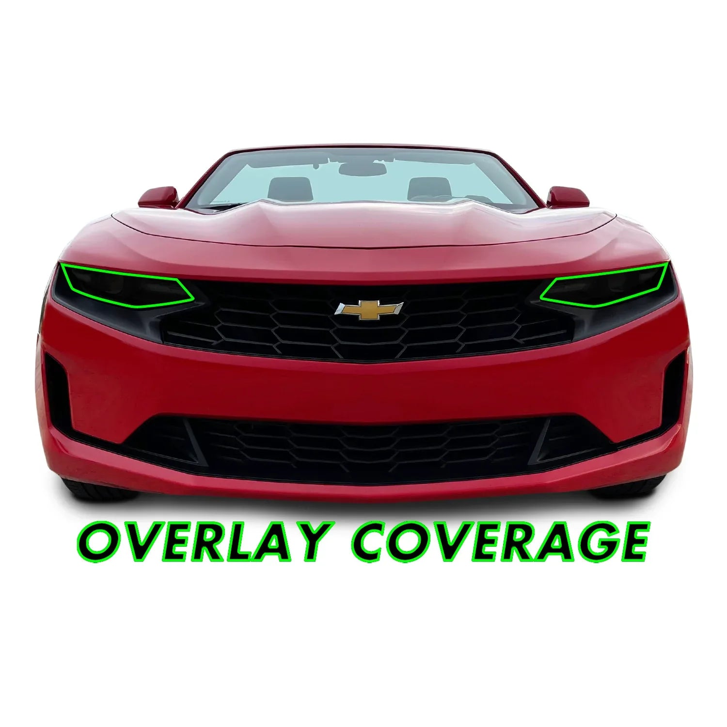 2019-2024 Chevrolet Camaro | Headlight PreCut Tint Overlays