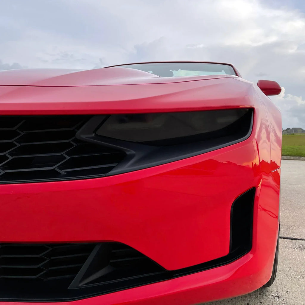 2019-2024 Chevrolet Camaro | Headlight PreCut Tint Overlays