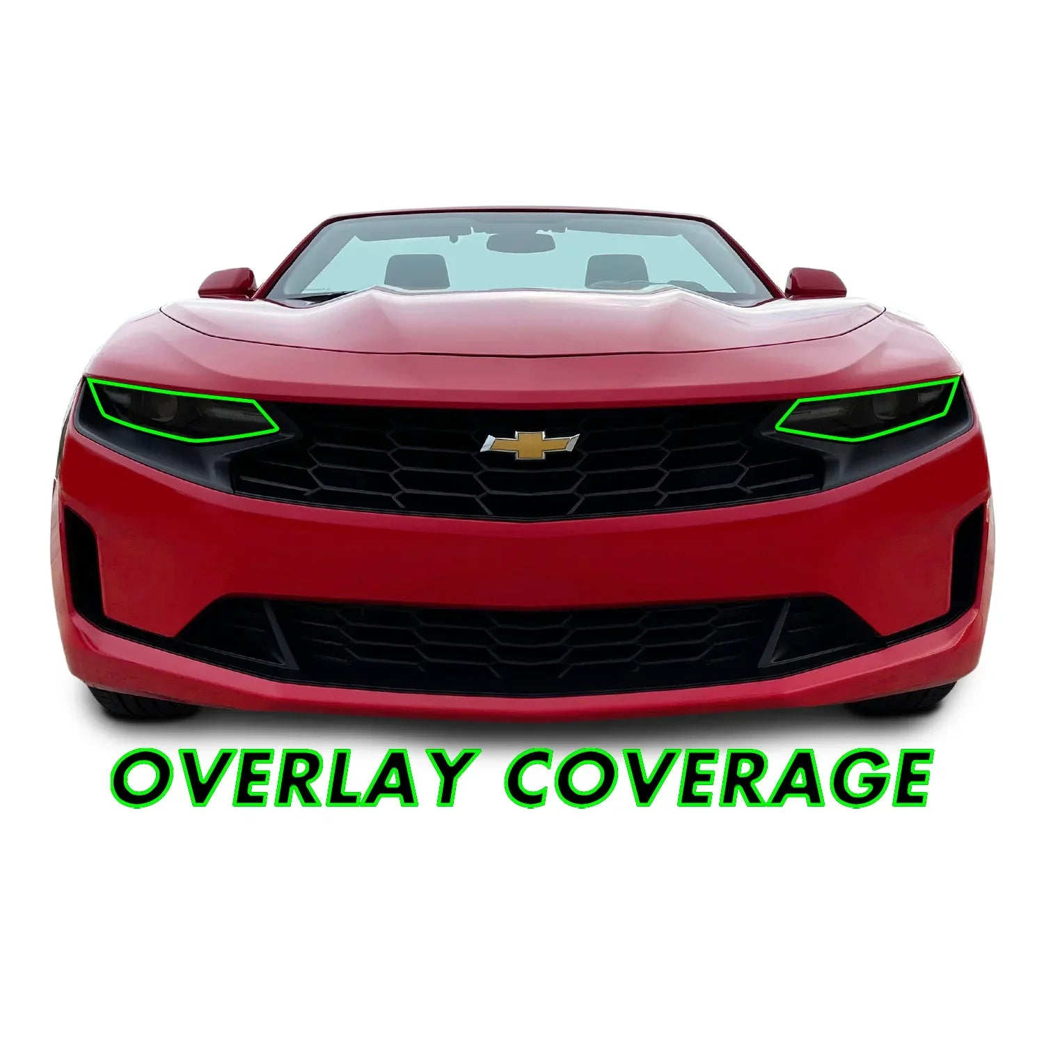 2019-2024 Chevrolet Camaro | Headlight PreCut Tint Overlays