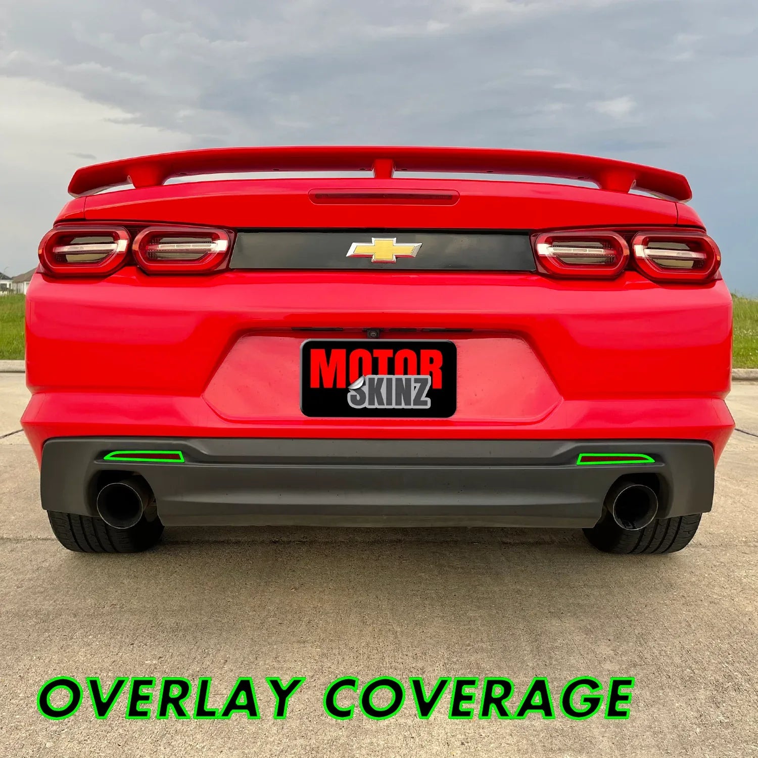 2016-2024 Chevrolet Camaro | Side Marker & Reflector PreCut Tint Overlays