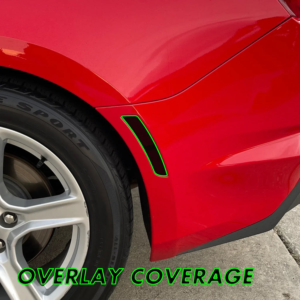 2016-2024 Chevrolet Camaro | Side Marker & Reflector PreCut Tint Overlays