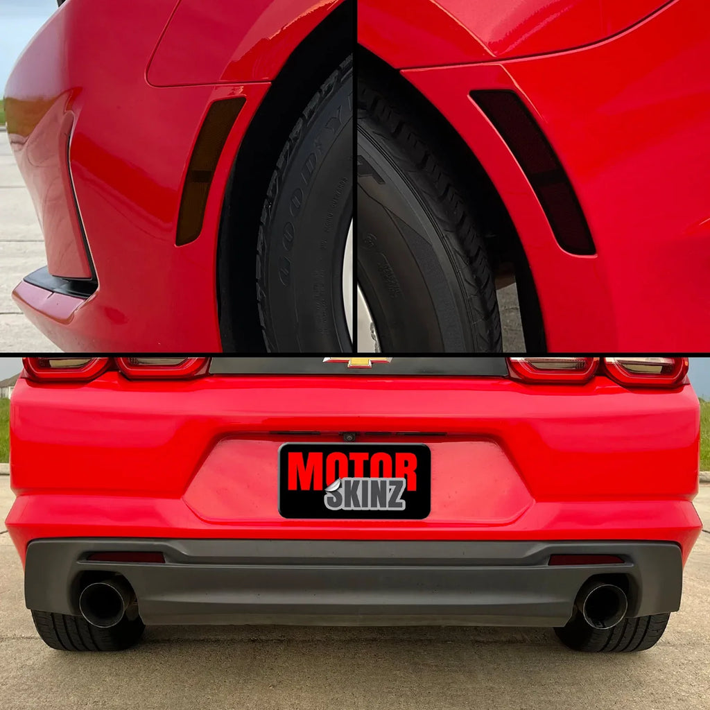 2016-2024 Chevrolet Camaro | Side Marker & Reflector PreCut Tint Overlays