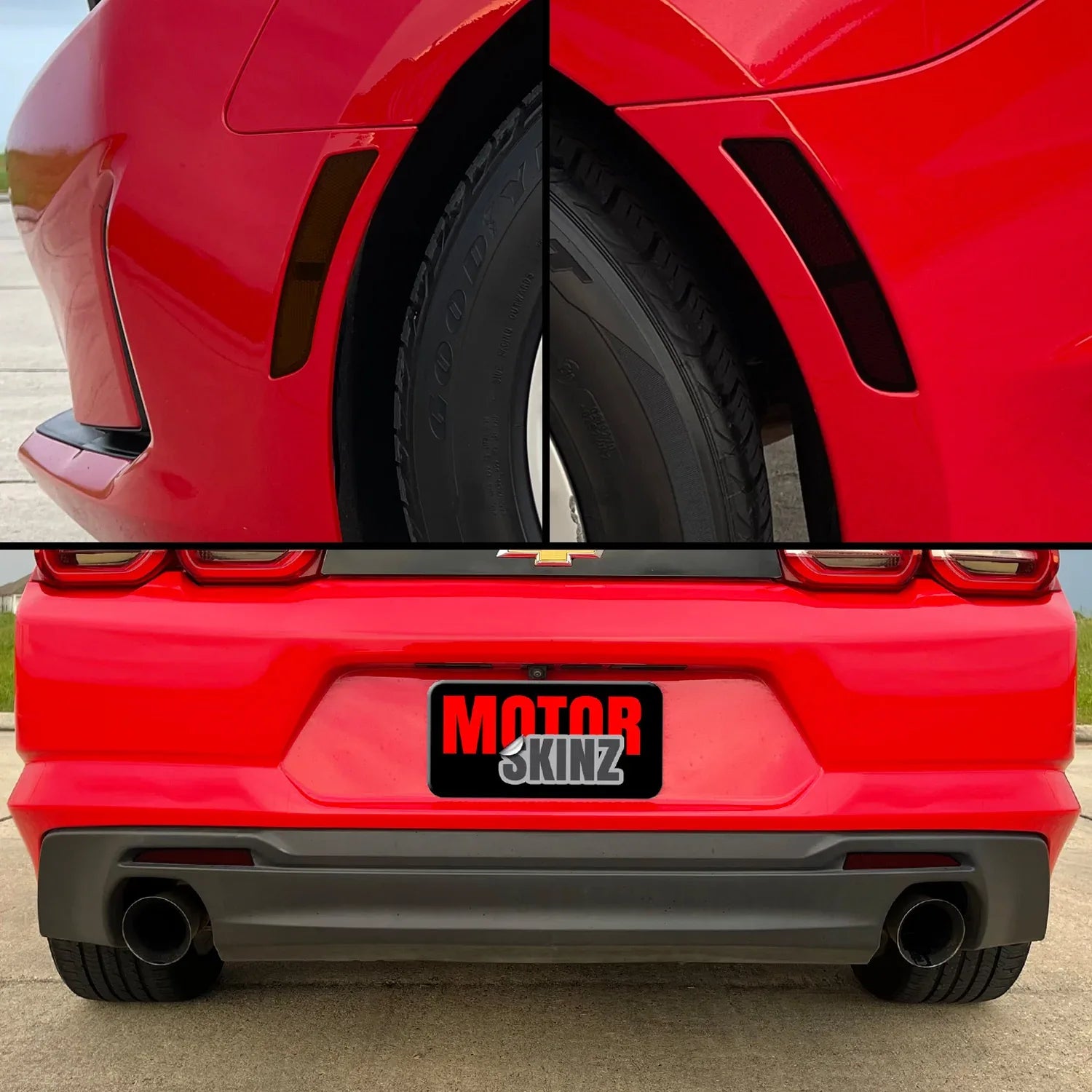 2016-2024 Chevrolet Camaro | Side Marker & Reflector PreCut Tint Overlays