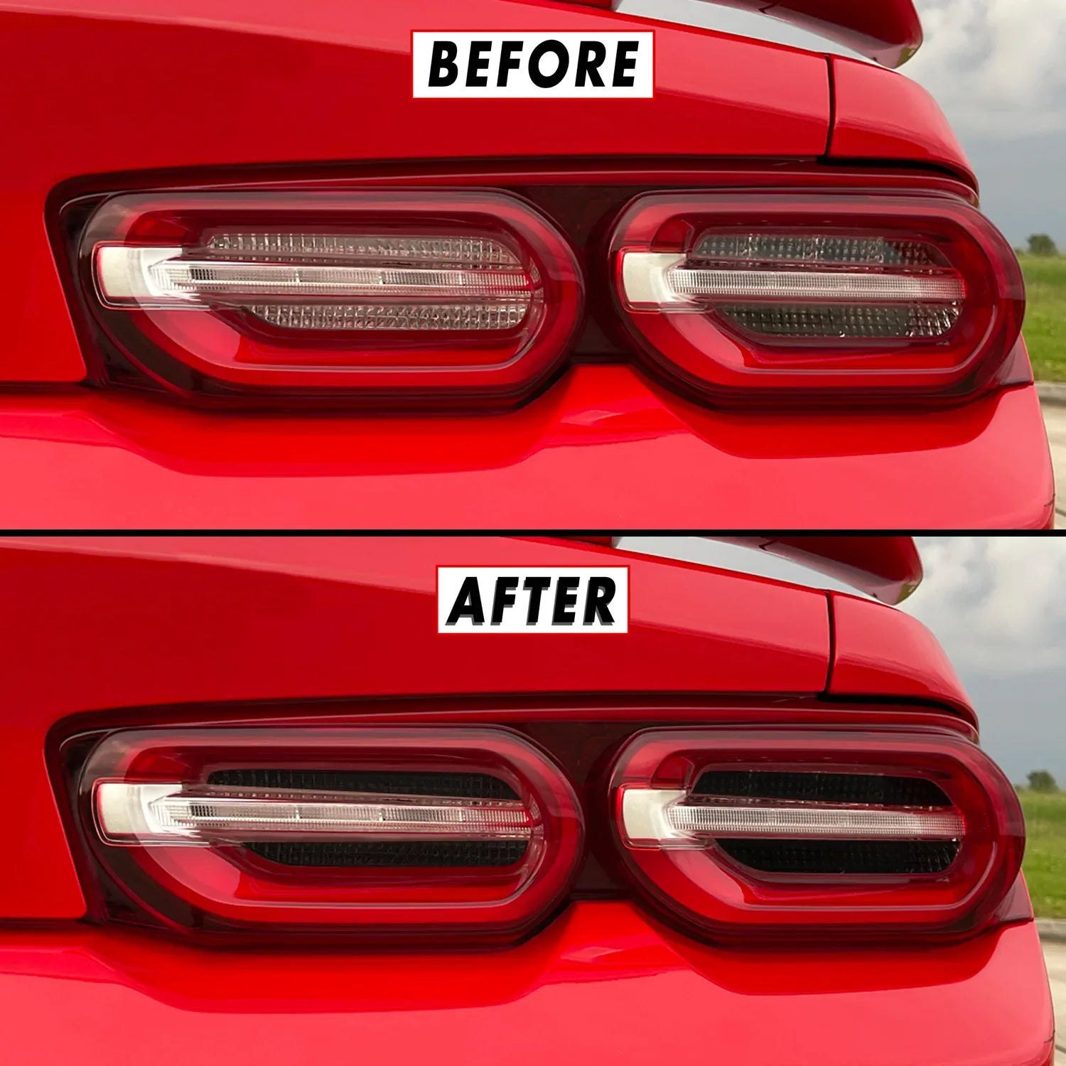 2019-2024 Chevrolet Camaro | Tail Light Insert PreCut Tint Overlays