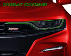 2019-2024 Chevrolet Camaro | Headlight PreCut Tint Overlays