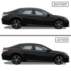 2018-2022 Toyota Camry | Window Trim Chrome Delete PreCut Vinyl Wrap