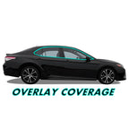 2018-2022 Toyota Camry | Window Trim Chrome Delete PreCut Vinyl Wrap