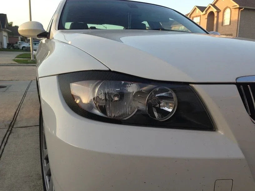 2006-2008 BMW 3 Series E90 | Headlight Eyelid PreCut Tint Overlays