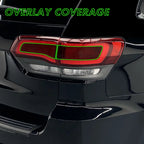 2014-2021 Jeep Grand Cherokee | Tail Light Cutout PreCut Tint Overlays
