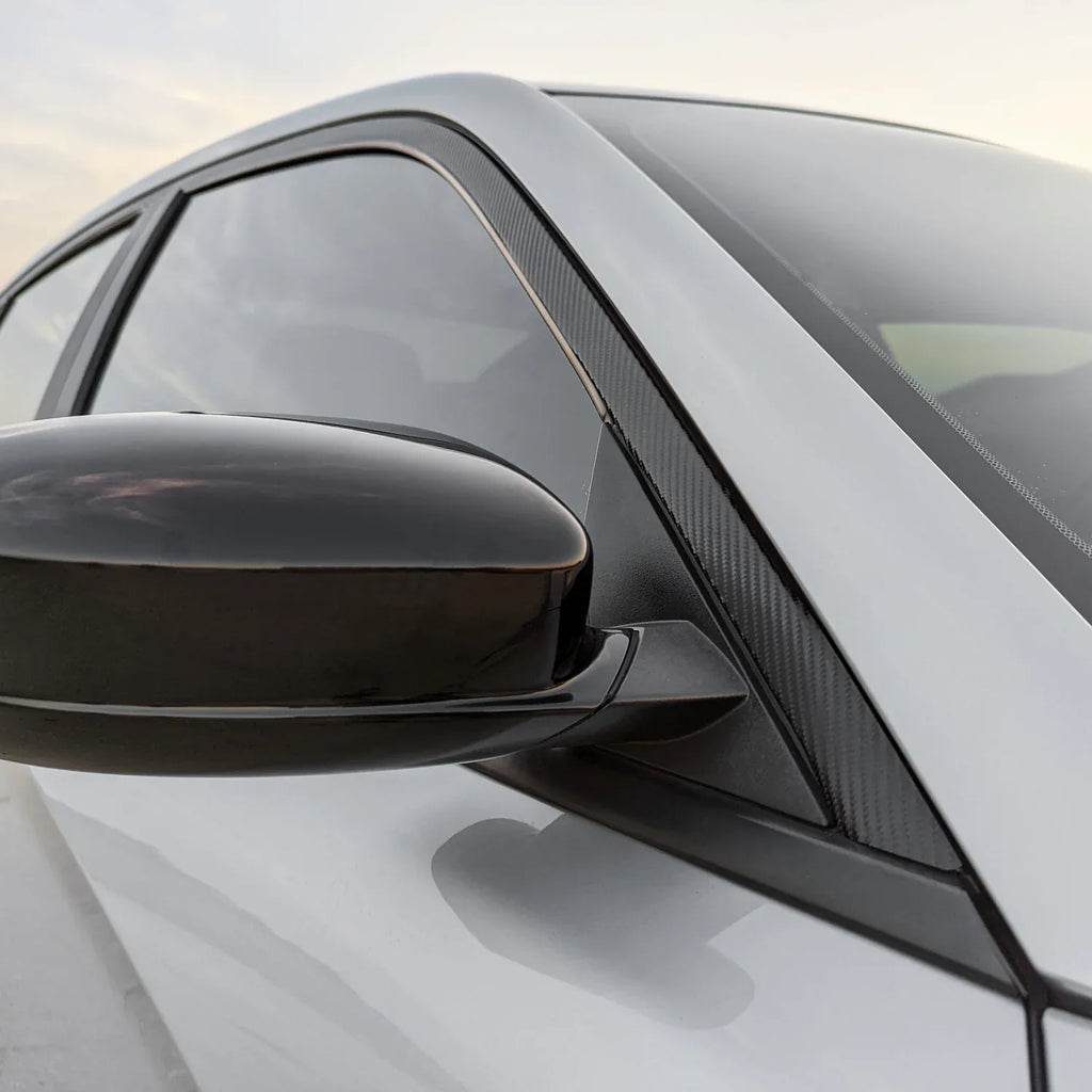 2015-2023 Dodge Charger | Window Trim Chrome Delete PreCut Vinyl Wrap