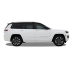 2021-2026 Jeep Grand Cherokee L | Window Trim Chrome Delete PreCut Vinyl Wrap