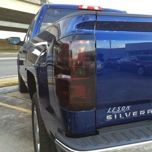 2014-2018 Chevrolet Silverado | Tail Light PreCut Tint Overlays