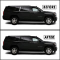 2015-2020 Chevrolet Suburban X-Cab | Window Trim Chrome Delete PreCut Vinyl Wrap