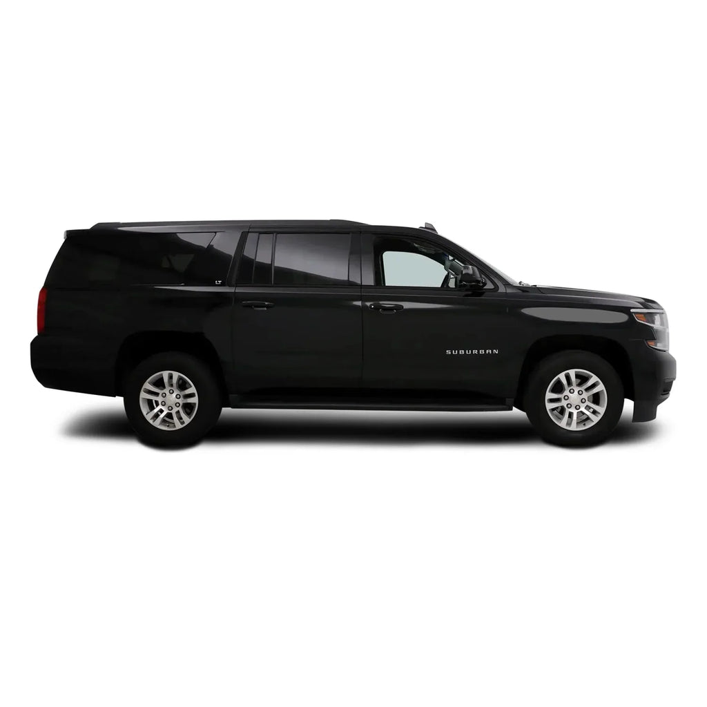 2015-2020 Chevrolet Suburban X-Cab | Window Trim Chrome Delete PreCut Vinyl Wrap