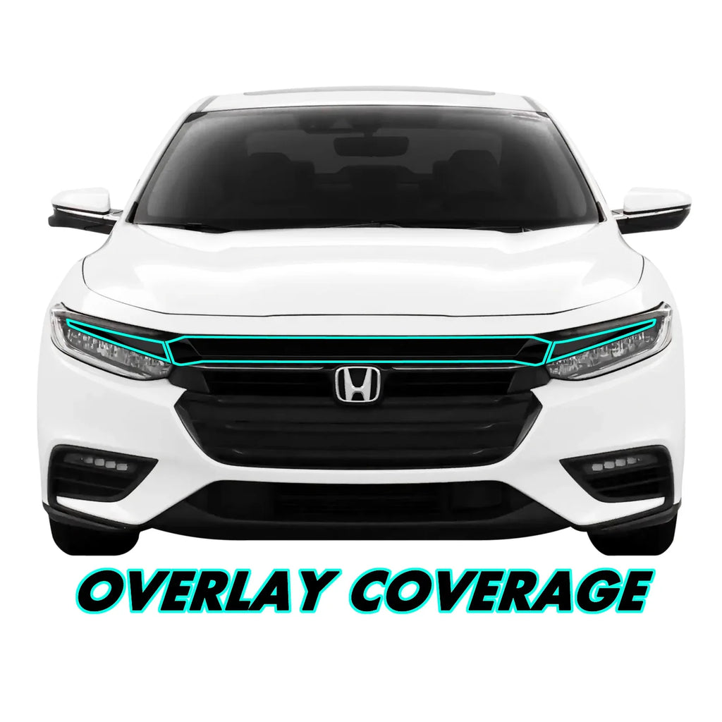 2019-2022 Honda Insight | Front Grill Trim Chrome Delete PreCut Vinyl Wrap