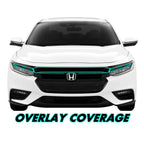 2019-2022 Honda Insight | Front Grill Trim Chrome Delete PreCut Vinyl Wrap