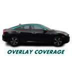 2016-2021 Honda Civic Sedan | Window Trim Chrome Delete PreCut Vinyl Wrap