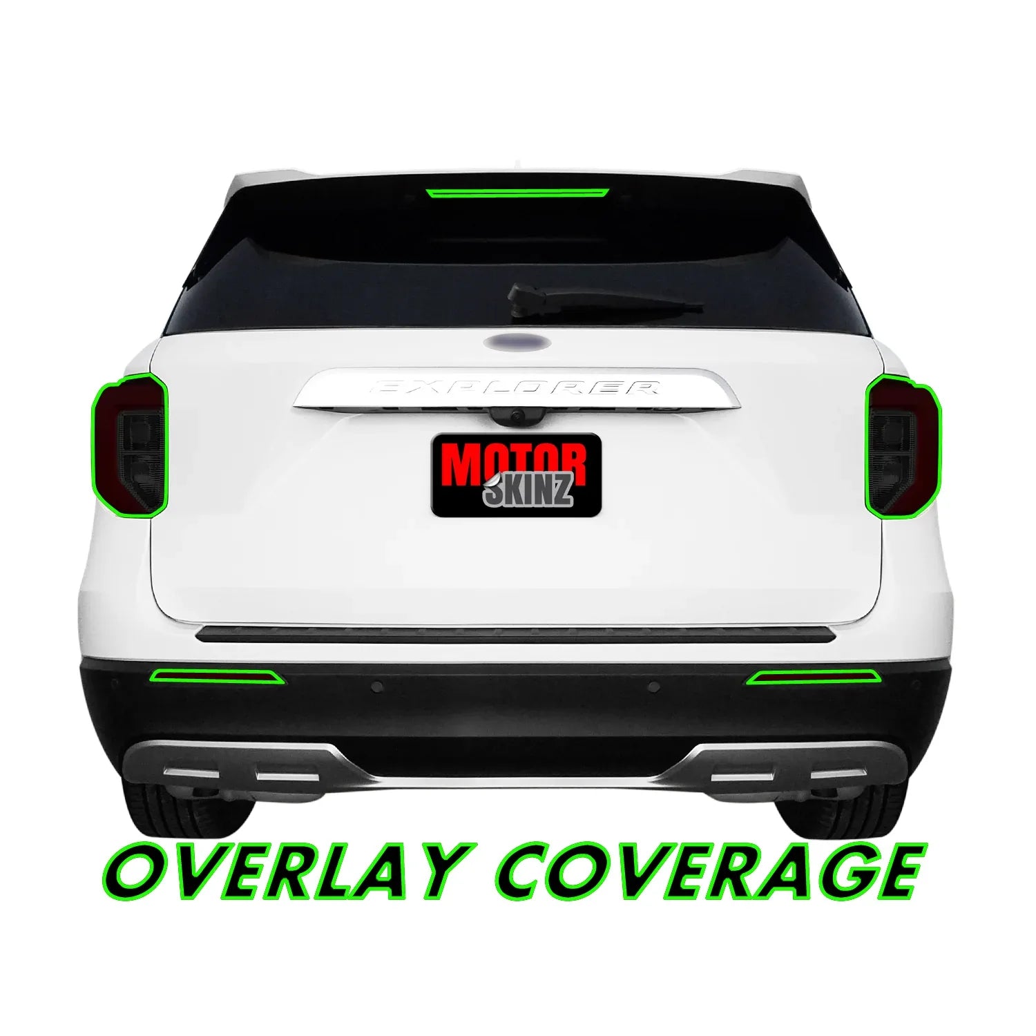 2020-2023 Ford Explorer | Tail Light PreCut Tint Overlays