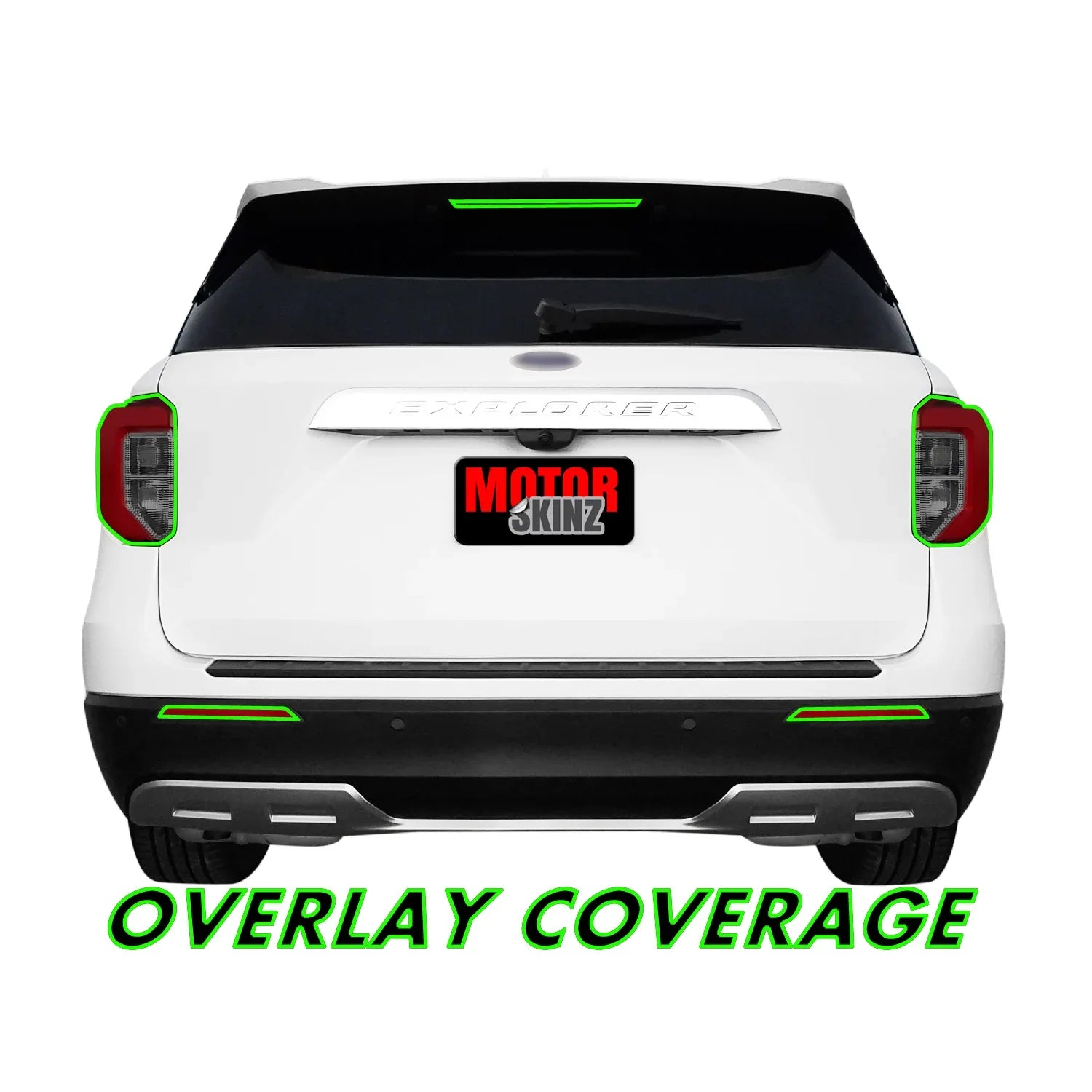 2020-2023 Ford Explorer | Tail Light PreCut Tint Overlays