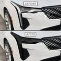2020-2023 Cadillac CT4 | Headlight PreCut Tint Overlays