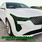 2020-2023 Cadillac CT4 | Headlight PreCut Tint Overlays