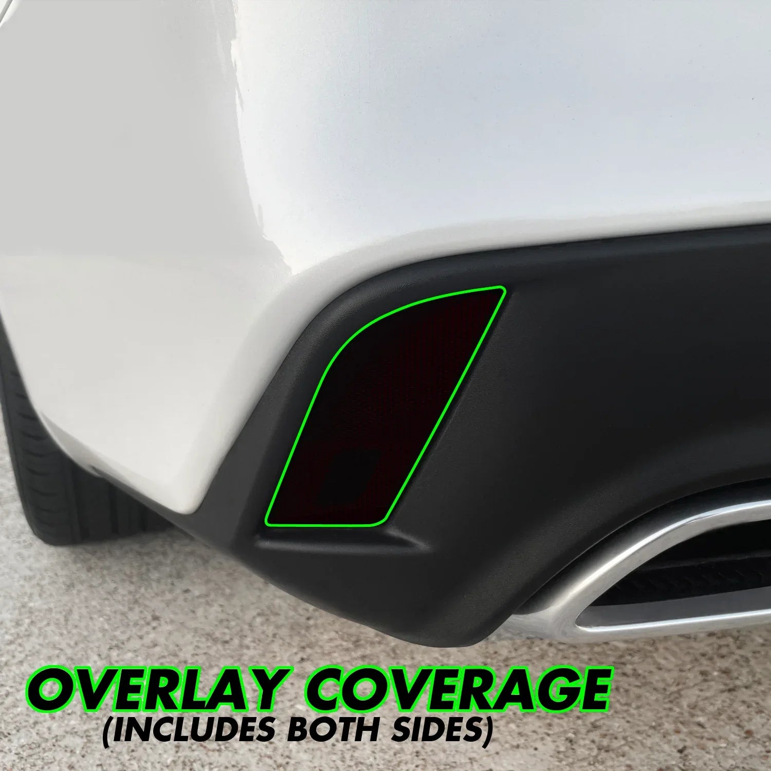 2020-2023 Cadillac CT4 | Reflector PreCut Tint Overlays