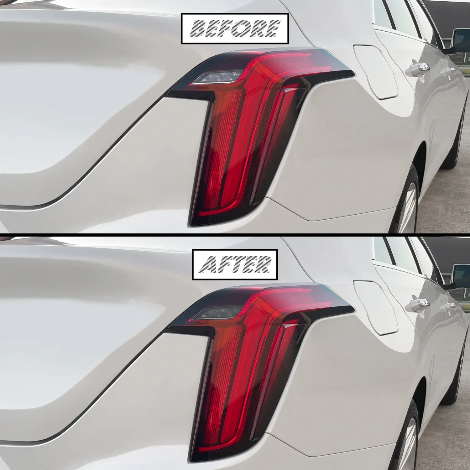 2020-2023 Cadillac CT4 | Reverse Light PreCut Tint Overlays