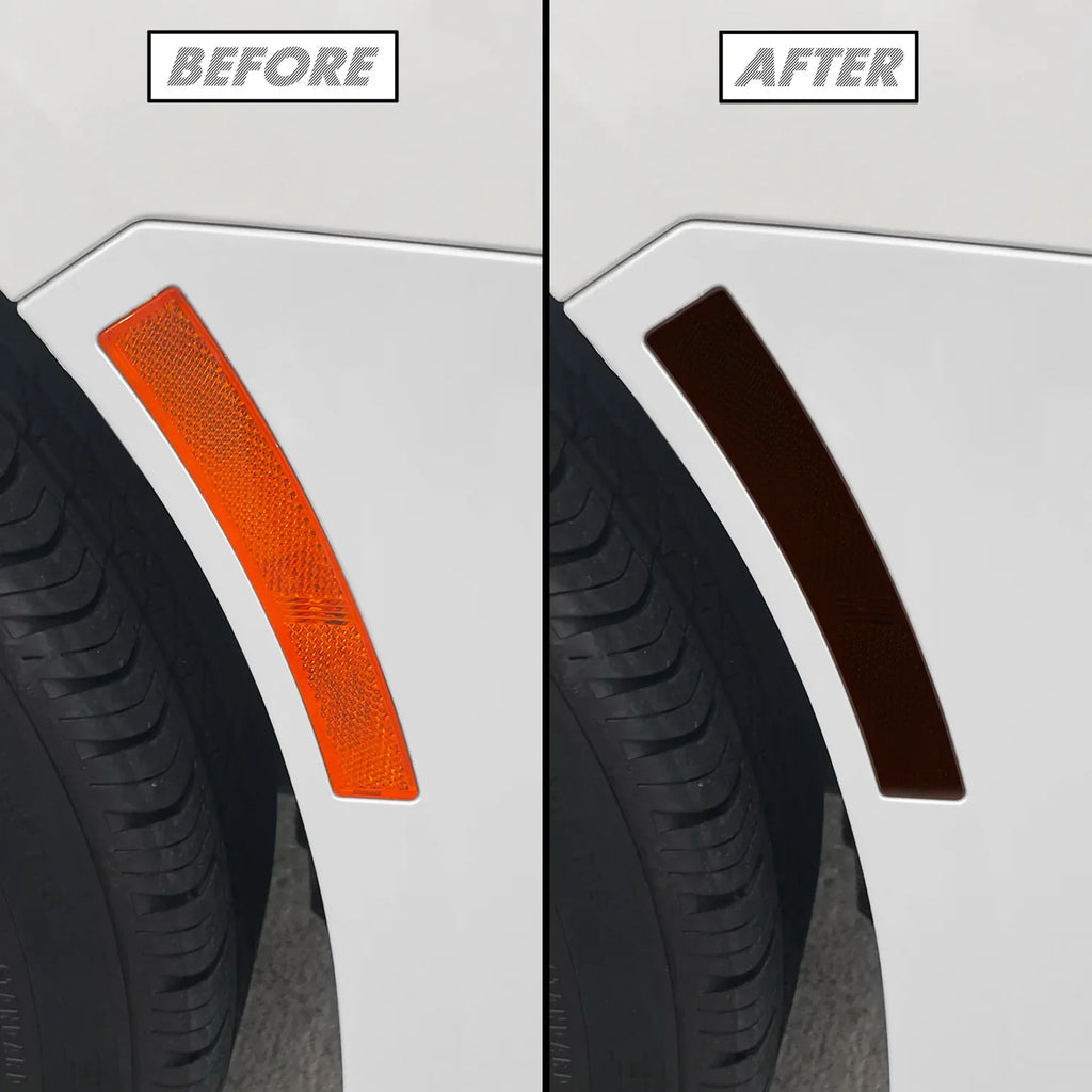 2020-2026 Cadillac CT4 | Side Marker PreCut Tint Overlays