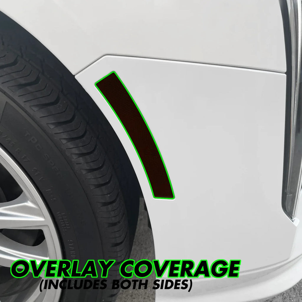 2020-2026 Cadillac CT4 | Side Marker PreCut Tint Overlays