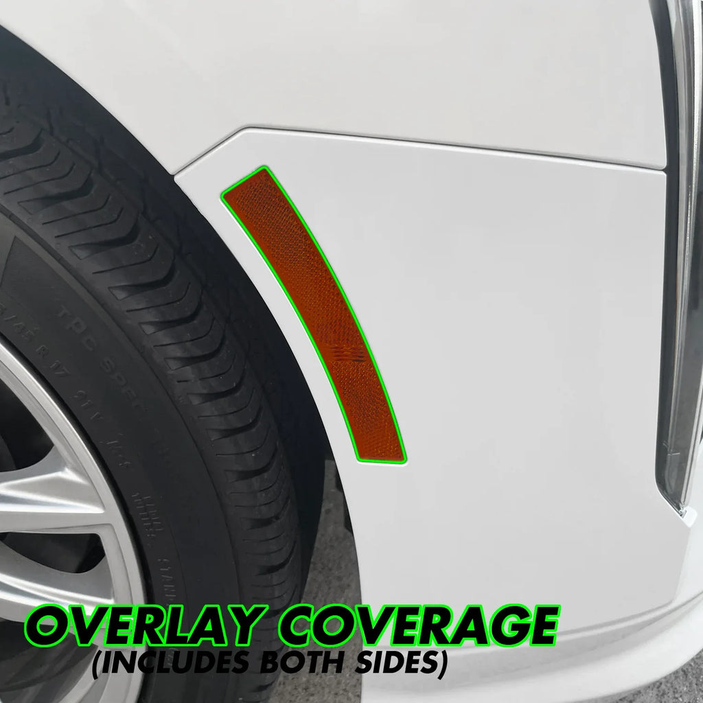 2020-2026 Cadillac CT4 | Side Marker PreCut Tint Overlays
