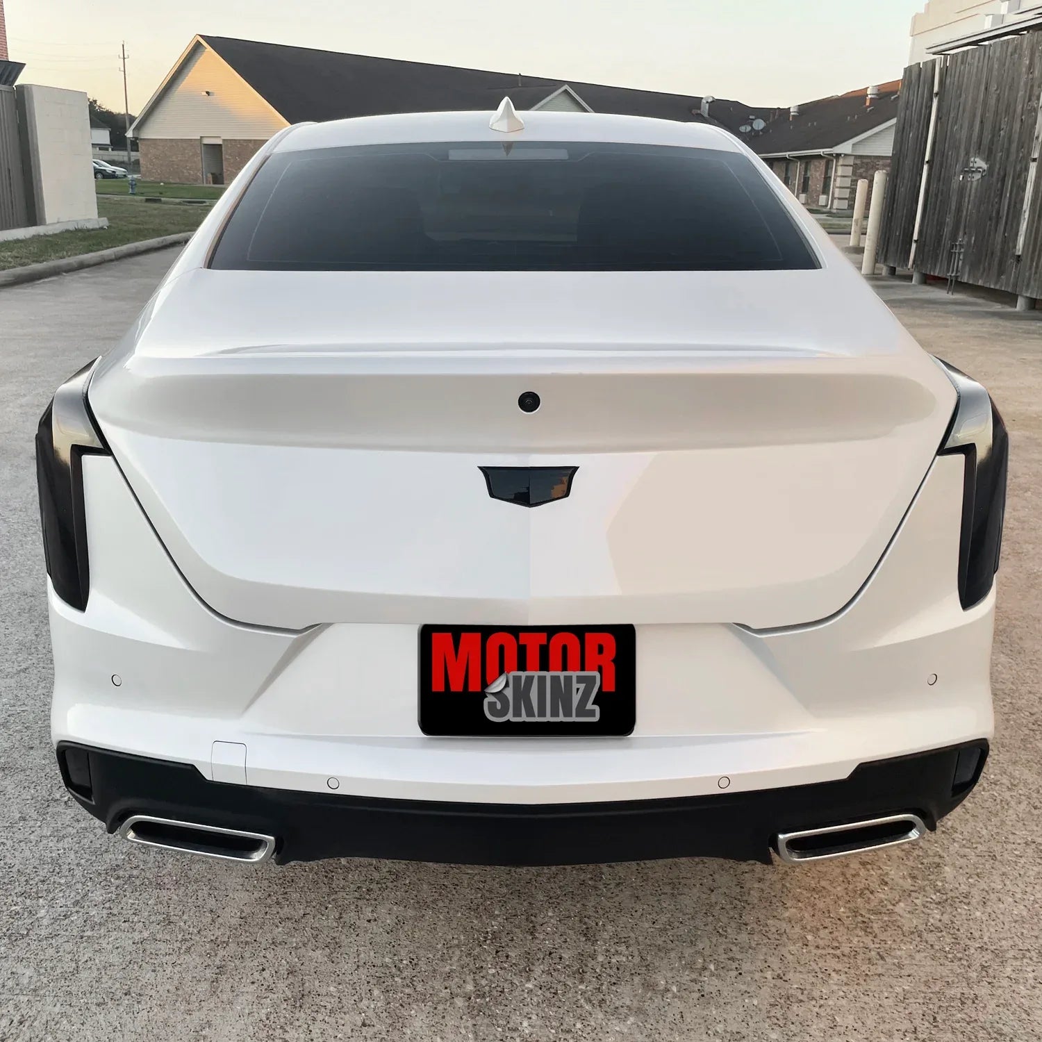 2020-2023 Cadillac CT4 | Tail Light PreCut Tint Overlays