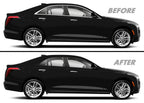 2020-2026 Cadillac CT4 | Window Trim Chrome Delete PreCut Vinyl Wrap